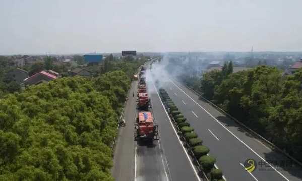 全国首创!这个新技术让养护速度“飞”起来 沥青网,sinoasphalt.com