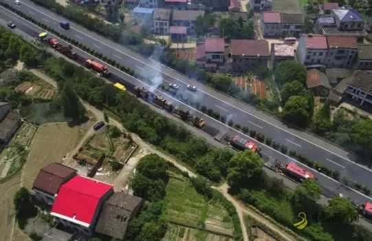 全国首创!这个新技术让养护速度“飞”起来 沥青网,sinoasphalt.com