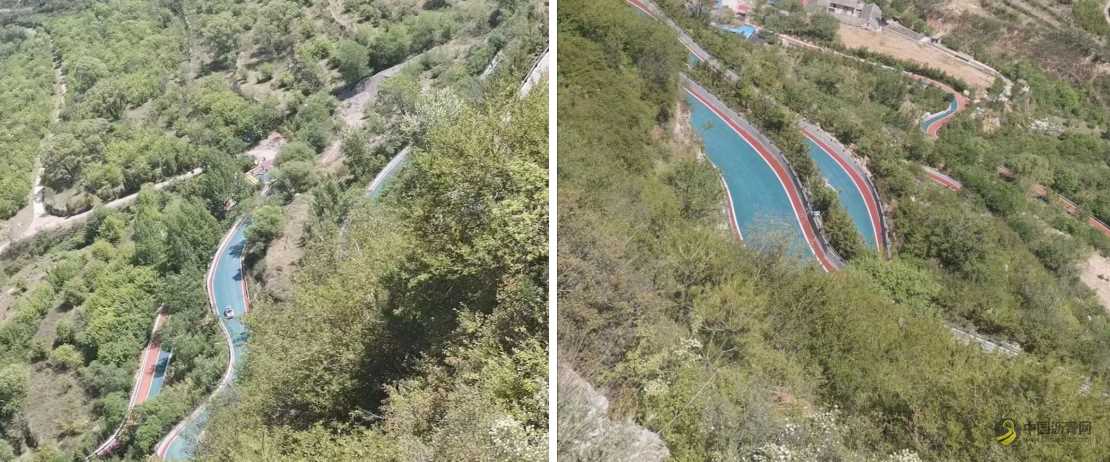 山西太原市万柏林景区工程项目顺利完工彩色沥青 沥青网,sinoasphalt.com