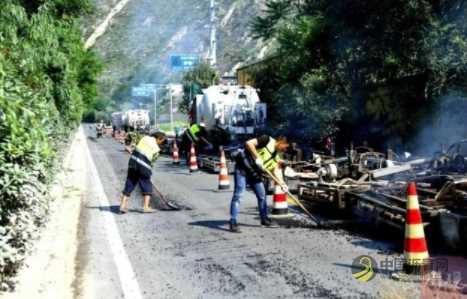 打破修路必堵魔咒，汶川公路养护用上就地热再生技术 沥青网，sinoasphalt.com