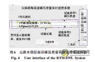 公路水稳层振动压实质量实时监控与评估研究 沥青网，sinoasphalt.com