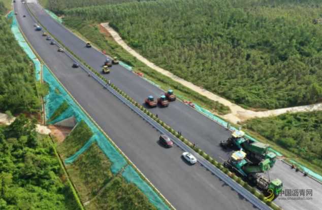 湛江机场高速进入冲刺阶段！ 沥青网，sinoasphalt.com