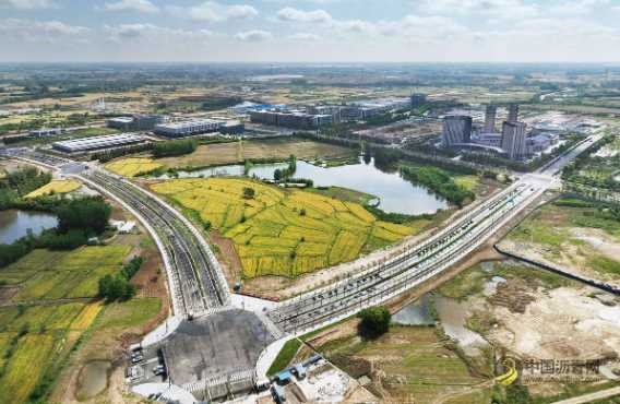 中交一公局助力打造宁淮产业园项目 沥青网，sinoasphalt.com